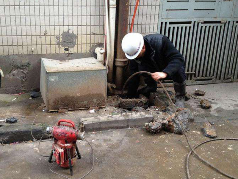 四子王疏通下水道-洗菜池疏通